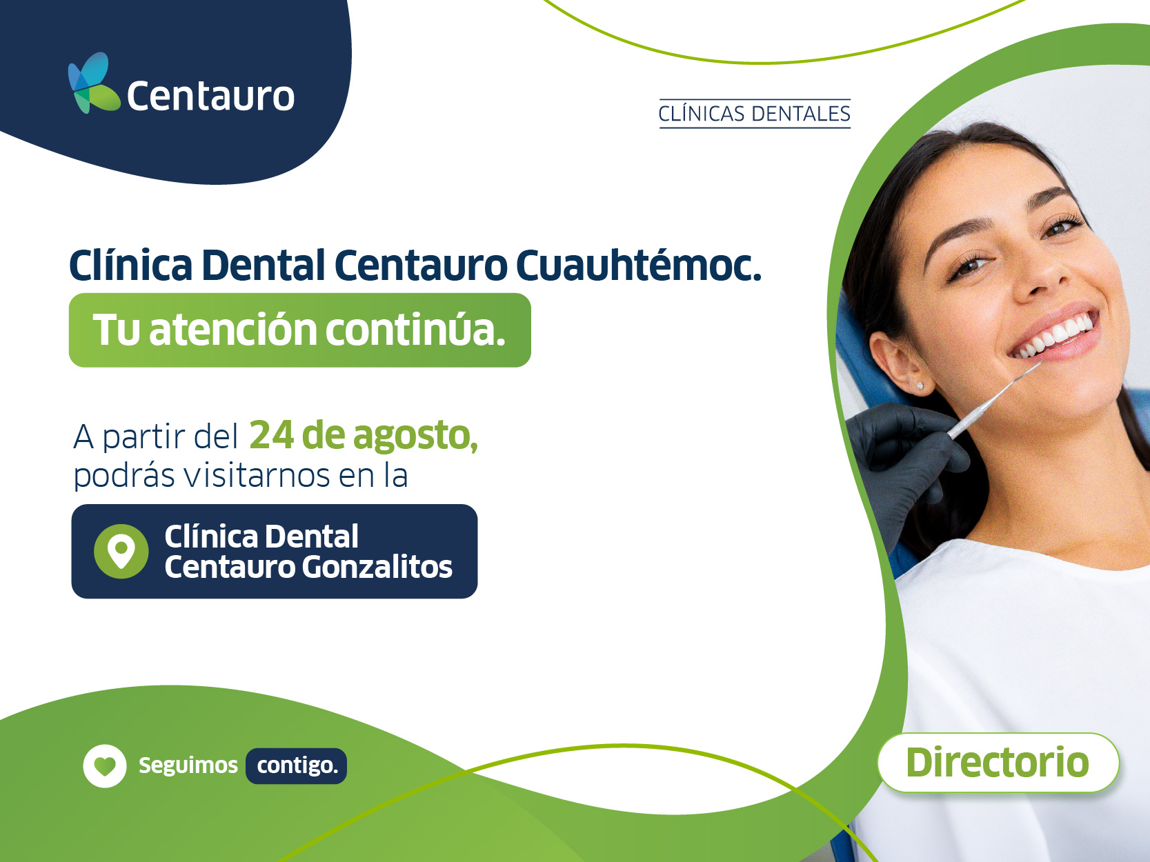 Aviso Clínica Dental Centauro